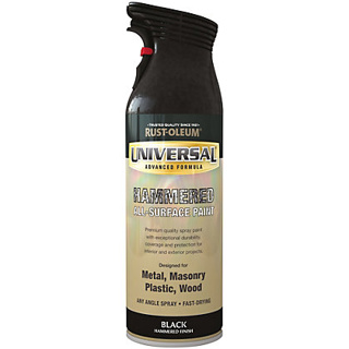Universal Spray Paint - Hammered Black (400ml)