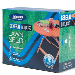 Johnsons General Purpose Lawn Seed (250g)