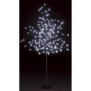 Ice White Cherry Blossom Tree with LED Lights 1.5m