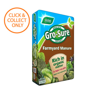 Gro-Sure Organic Farmyard Manure (50ltr)