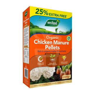Organic Chicken Manure 2.25kg + 25%