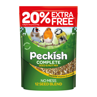 Peckish Complete Seed & Nut Mix (2kg + 20% Free)