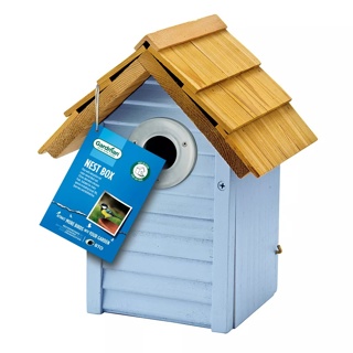 Beach Hut Nesting Box Blue 