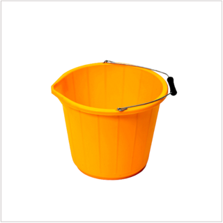 3 Gallon Yellow Bucket