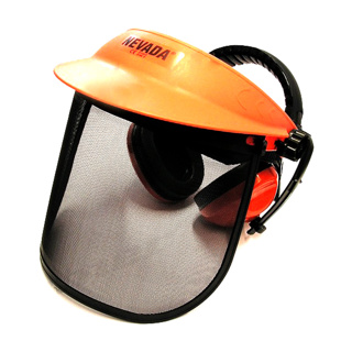 Face Shield With Ear Muffs - Nevada