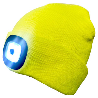 Thinsulate Hat & LED Light Yellow
