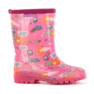 Pink Foxy Boot Kids Wellingtons