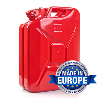 20 Litre Red Metal  jerry Can - Premium Quality 