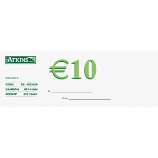 Atkins Voucher - €10