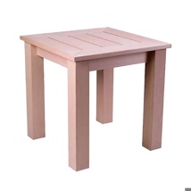 Sandwick 'Wood-Effect' Square Table (teak)
