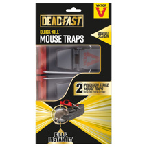 Deadfast Quick Kill Mouse Trap (Twin Pack)