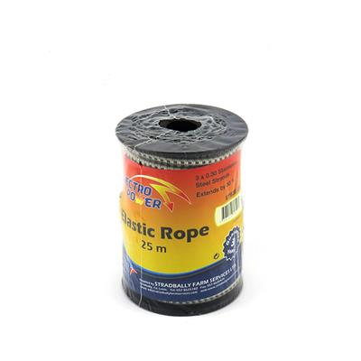 Roll Elastic Electric Fence Rope 25M
