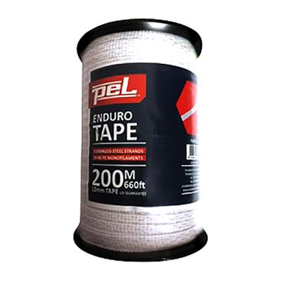 Hot Tape 200M Electric Fence Reel White