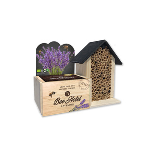 Bee Hotel with Lavender