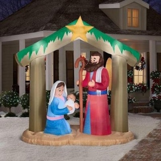 Inflatable LED Nativity Scene (1.8mtr) 