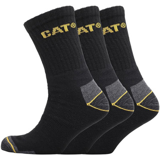 3Pk. CAT Cotton Rich Socks
