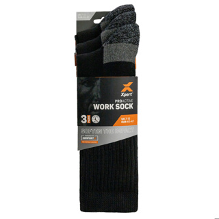 Xpert Pro Active Work Socks (3 Pack)