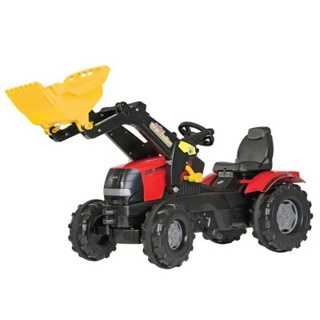 Rolly Case Pedal Tractor With Front Loader
