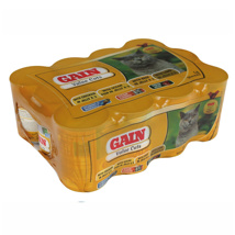 Gain Can Food for Cats, Variety Pack 12x400g