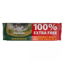 Peckish Extra Goodness Fat Balls 6+6 Free 