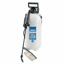 Draper Vehicle Pressure Sprayer/ Wash Brush 10L